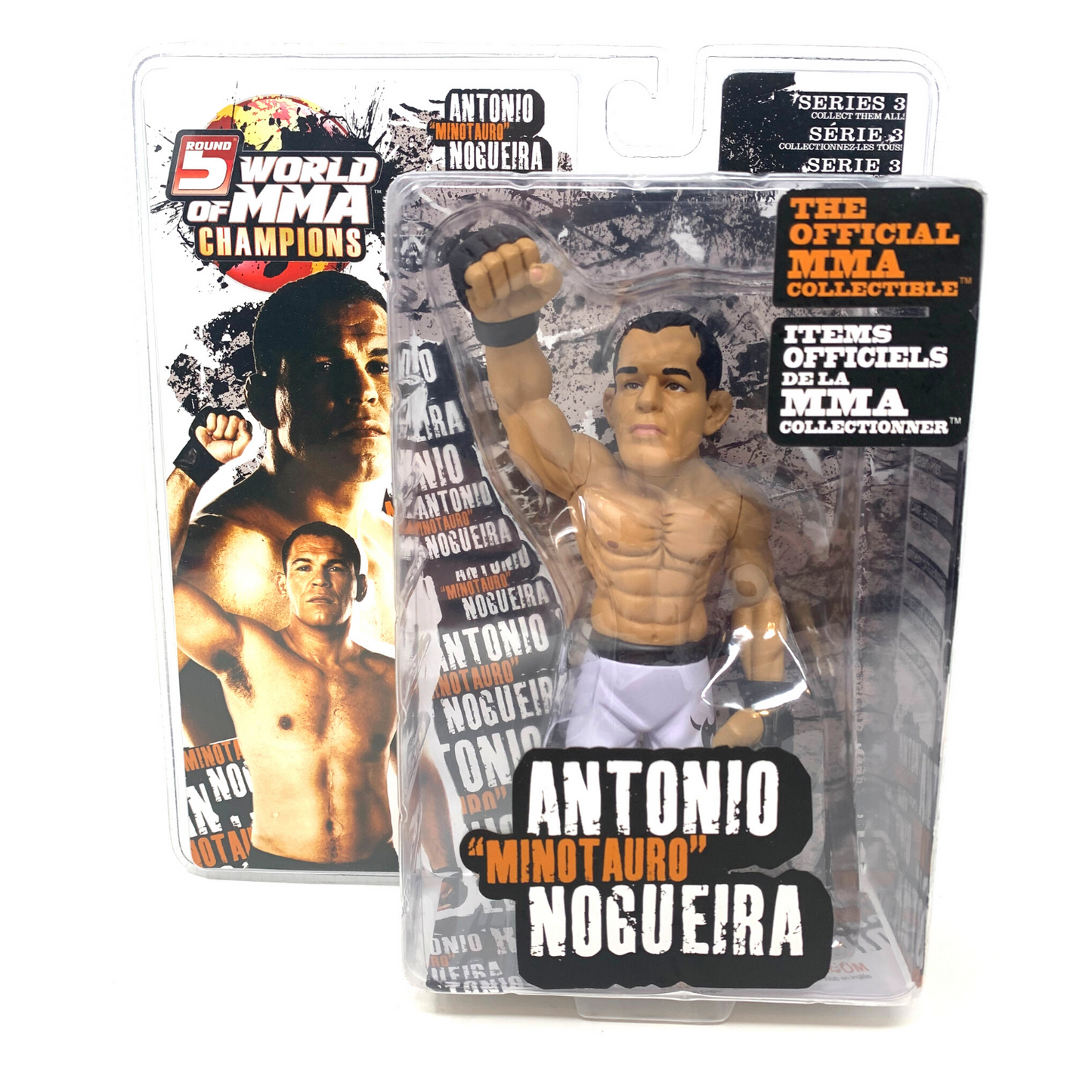 Round 5 UFC Antonio Rodrigo “Minotauro” Nogueira World of MMA Action Figure