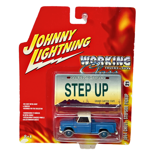 Johnny Lightning Working Trucks 1964 Chevy Stepside Pickup 1:64 Diecast