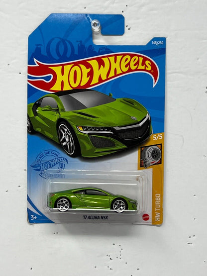 Hot Wheels HW Turbo '17 Acura NSX JDM 1:64 Diecast Green