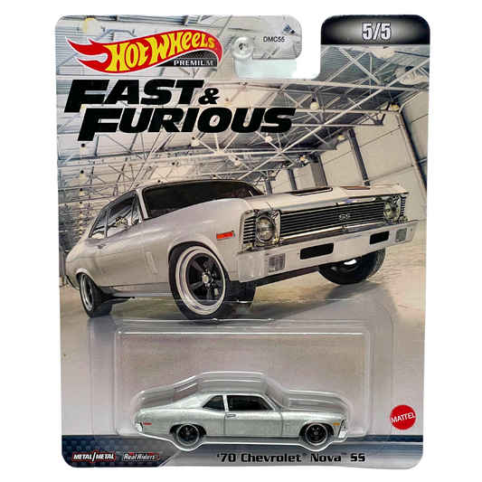 Hot Wheels Premium Fast & Furious '70 Chevrolet Nova SS 1:64 Diecast