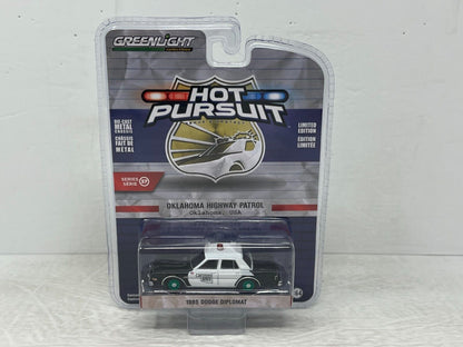 Greenlight Hot Pursuit 1985 Dodge Diplomat Green Machine Police 1:64 Diecast