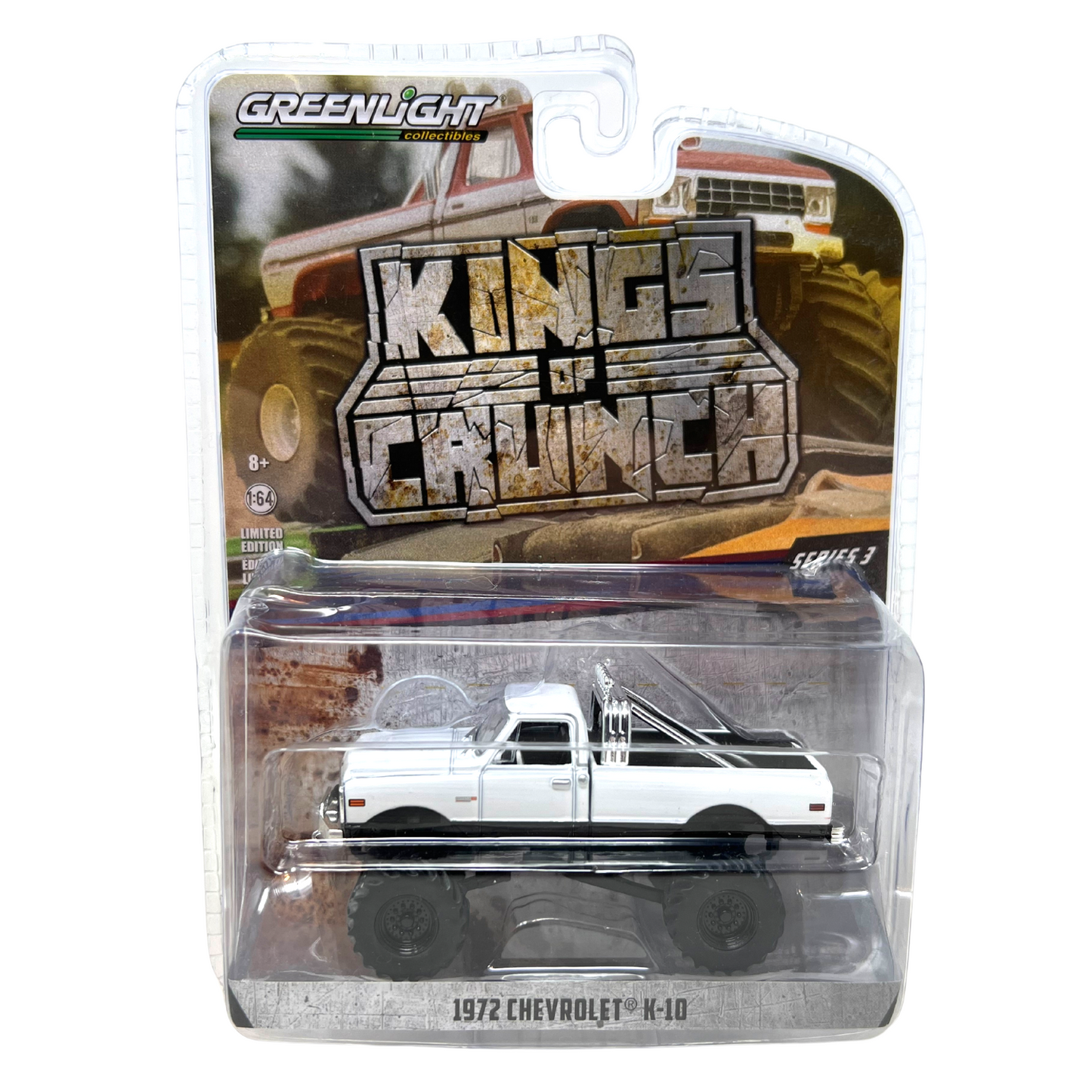 Greenlight Kings of Crunch Series 3 1972 Chevrolet K-10 1:64 Diecast