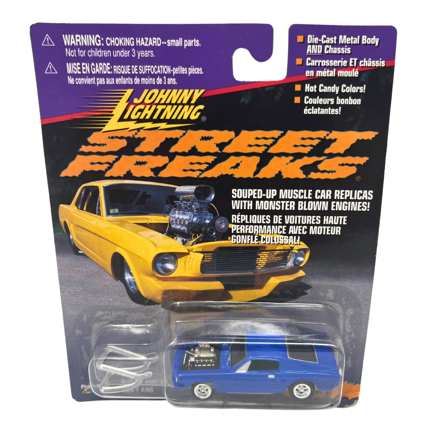 Johnny Lightning Street Freaks 1968 Ford Mustang GT 1:64 Diecast