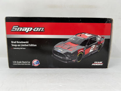 Lionel Racing Nascar #2 Brad Keselowski Snap-On Tools Ford Mustang 1:24 Diecast