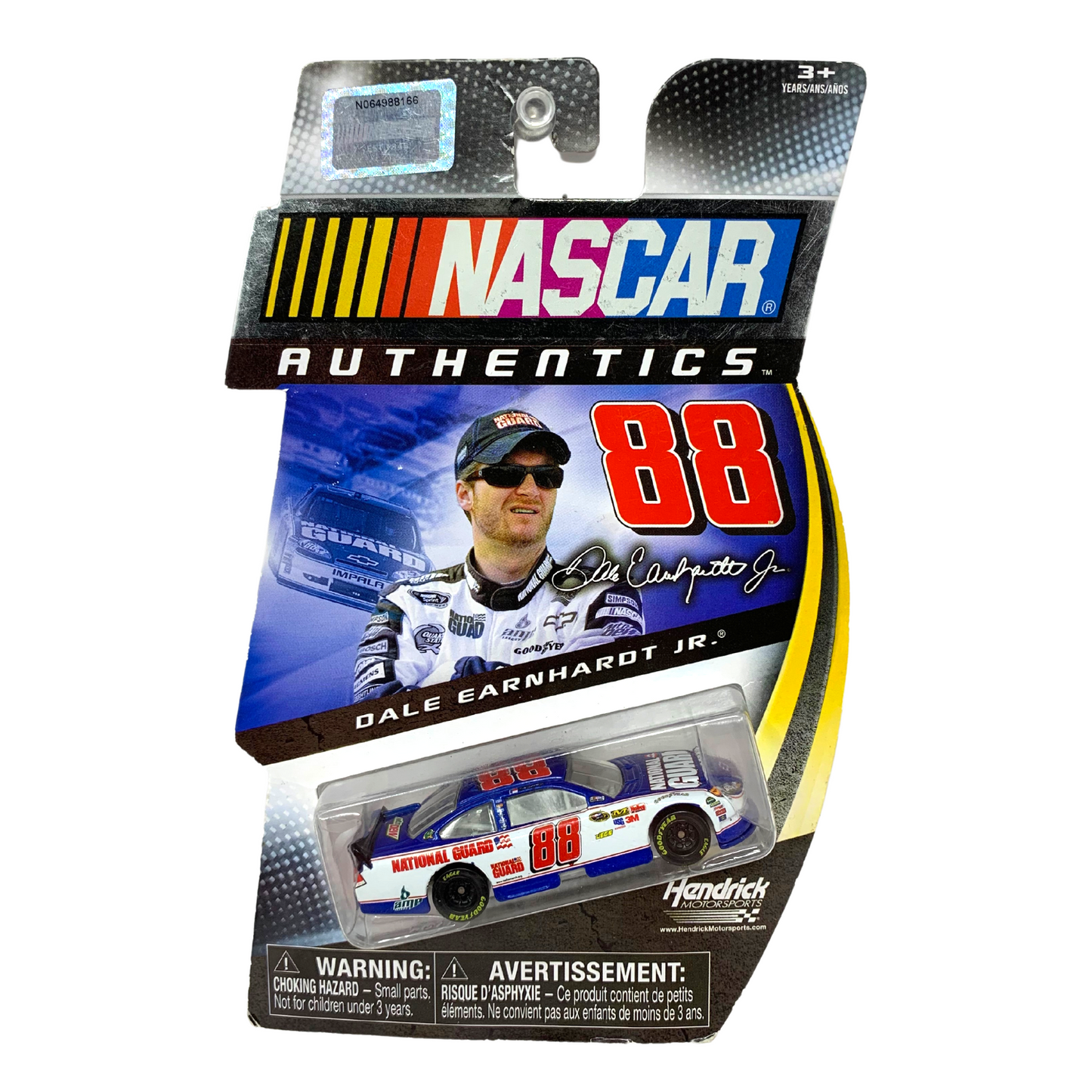 Nascar Authentics Nascar #88 National Guard Dale Earnhardt Jr. 1:64 Diecast