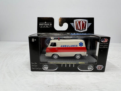 M2 Machines 1964 Ford Econoline Ambulance WMTS10 1:64 Diecast