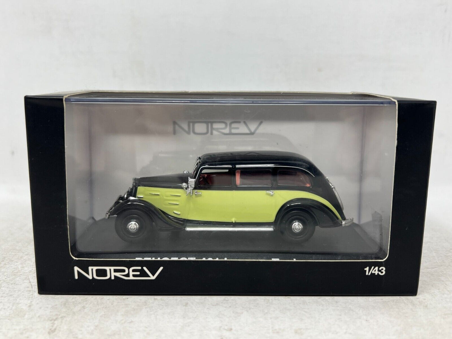 Norev 1935 Peugeot 401 Longue Taxi 1:43 Diecast