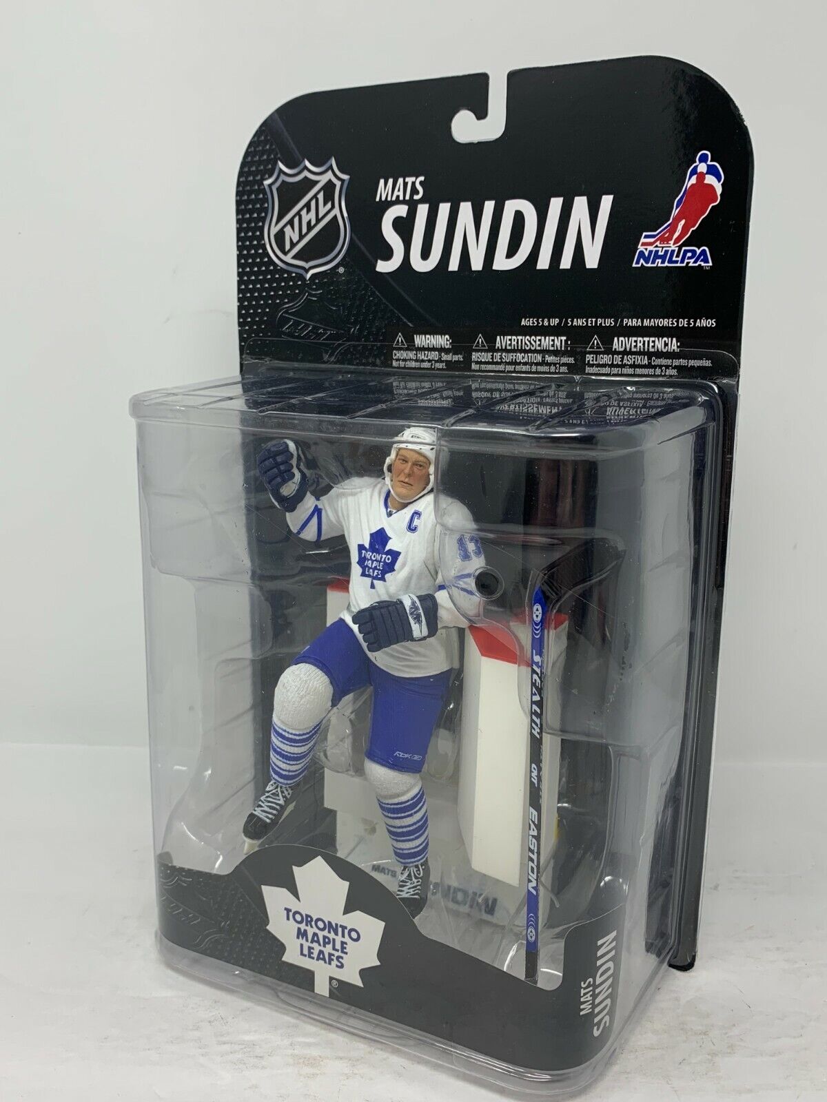 Mcfarlane NHL Mats Sundin Toronto Maple Leafs White Jersey Series 21  Figure