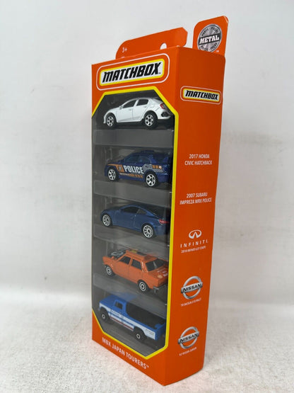 Matchbox 2021 MBX Japan Tourers 5-Pack 1:64 Diecast