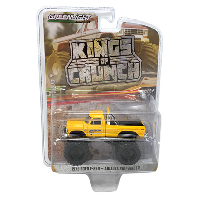 Greenlight Kings of Crunch 1975 Ford F-250 Arizona Sidewinder 1:64 Diecast