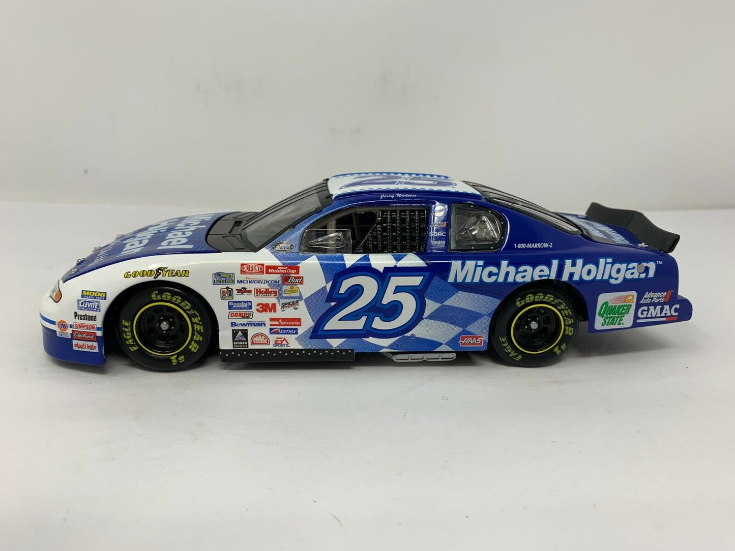 Action Nascar #25 Michael Holigan Jerry Nadeau 2000 Monte Carlo 1:24 Diecast