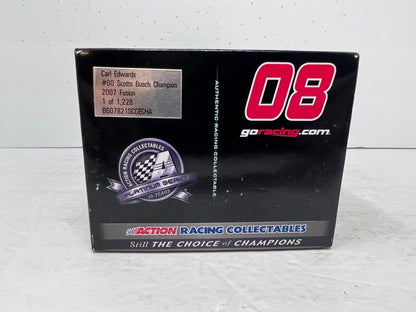 Action Nascar #60 Carl Edwards Scotts Busch Champion 2007 Fusion 1:24 Diecast