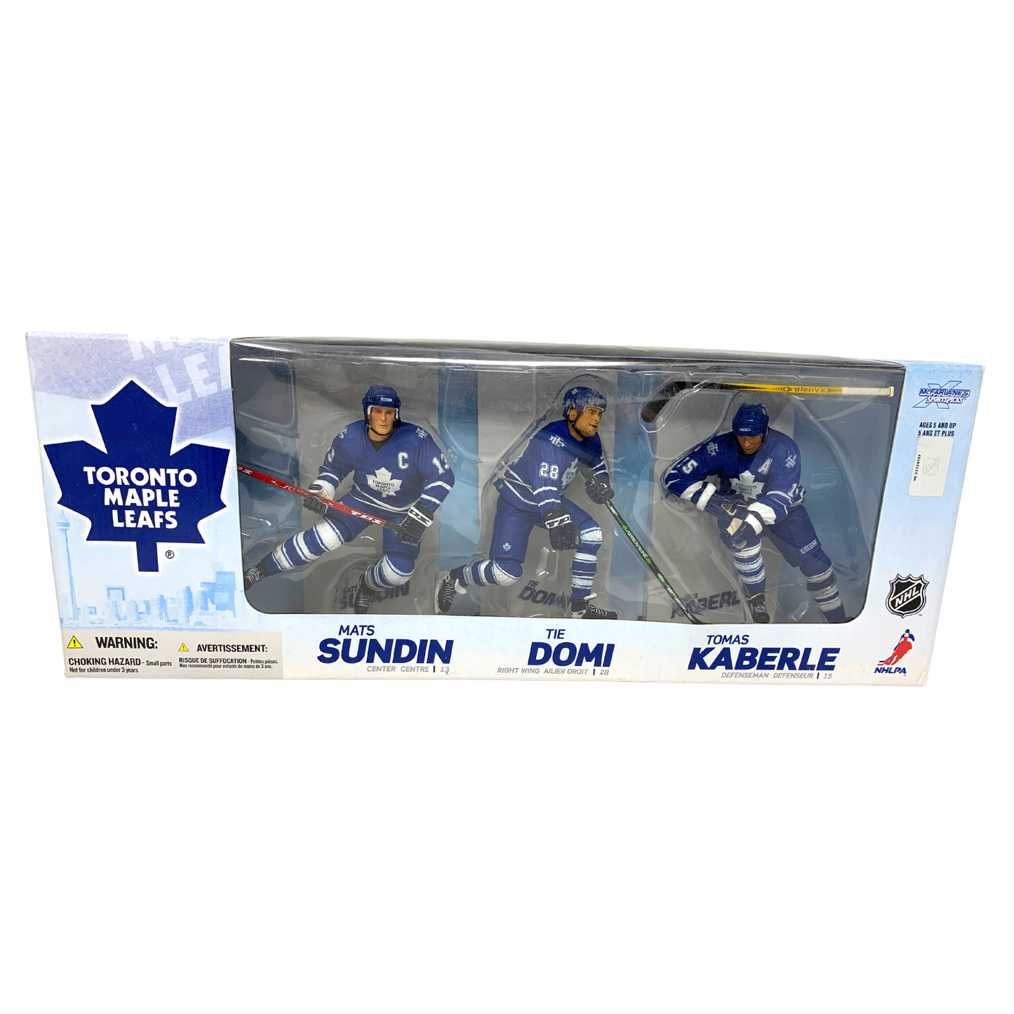 Mcfarlane NHL Toronto Maple Leafs Exclusive Combo 3-Pack Figure Set