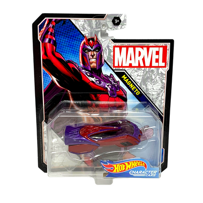 Hot Wheels Character Cars Marvel Magneto 1:64 Diecast