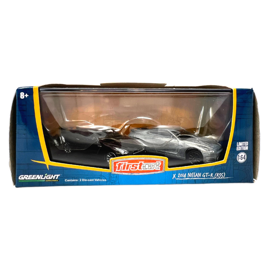 Greenlight First Cut 2014 Nissan GT-R (R35) 2pk 1:64 Diecast