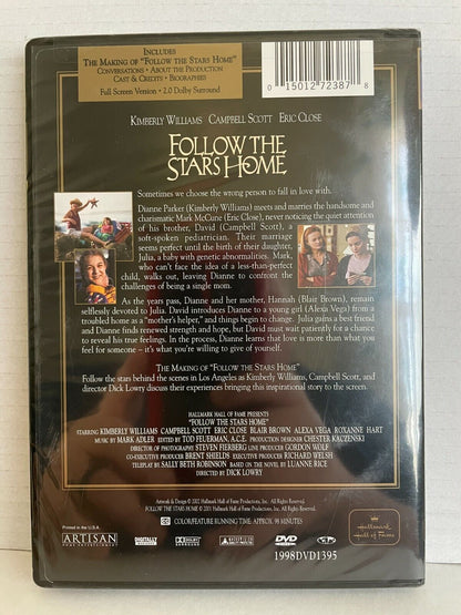 Follow The Stars Home (DVD, 2002) Hallmark Kimberly Williams Drama Sealed!!!