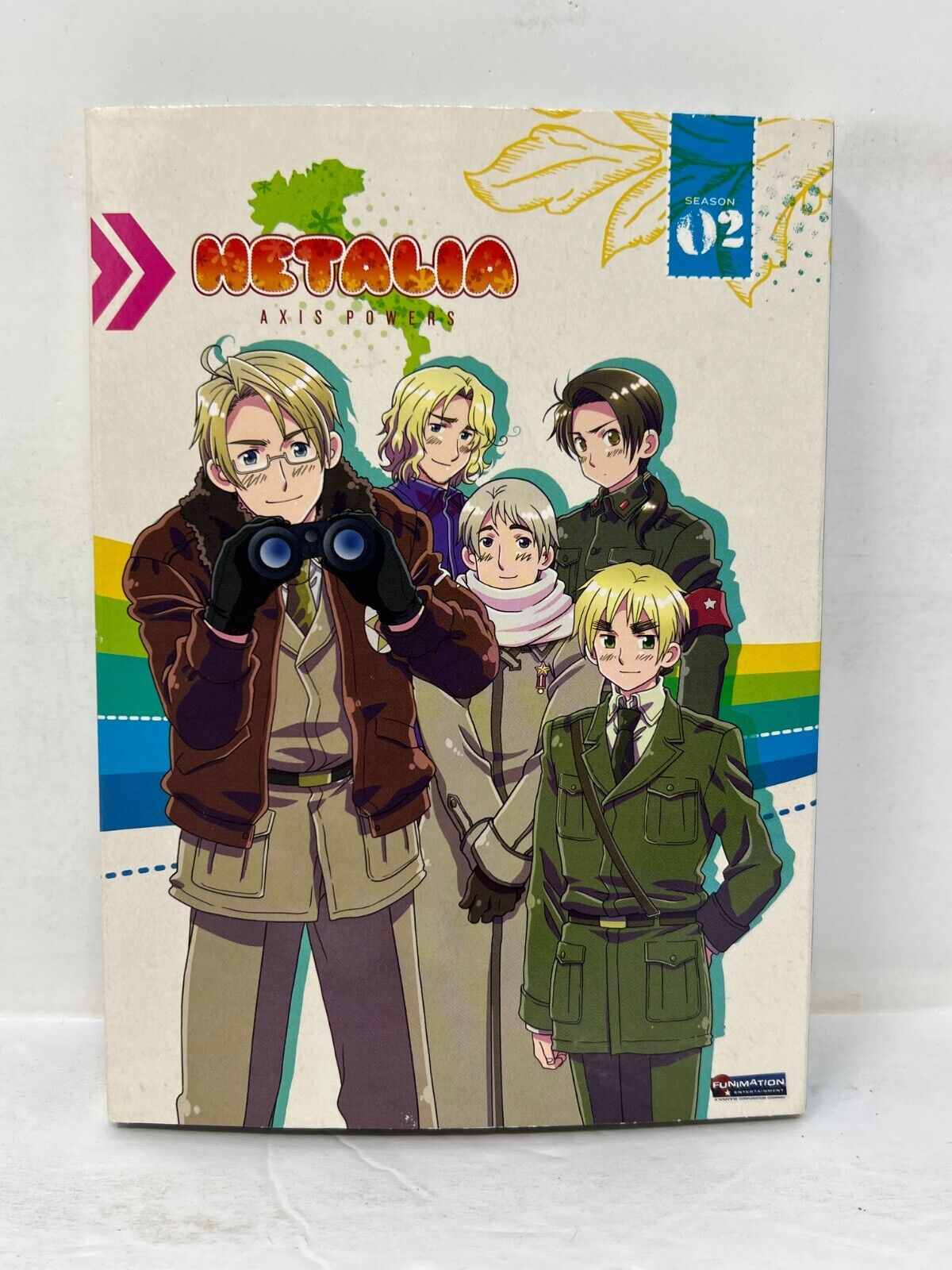 Hetalia Axis Power (DVD, 2010) FUNimation Anime Good Condition!!