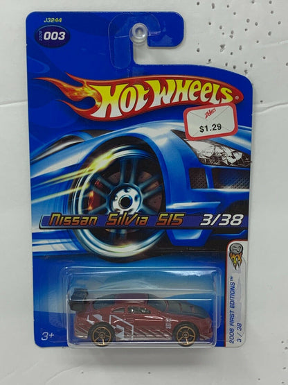 Hot Wheels 2006 First Editions Nissan Silvia S15 1:64 Diecast