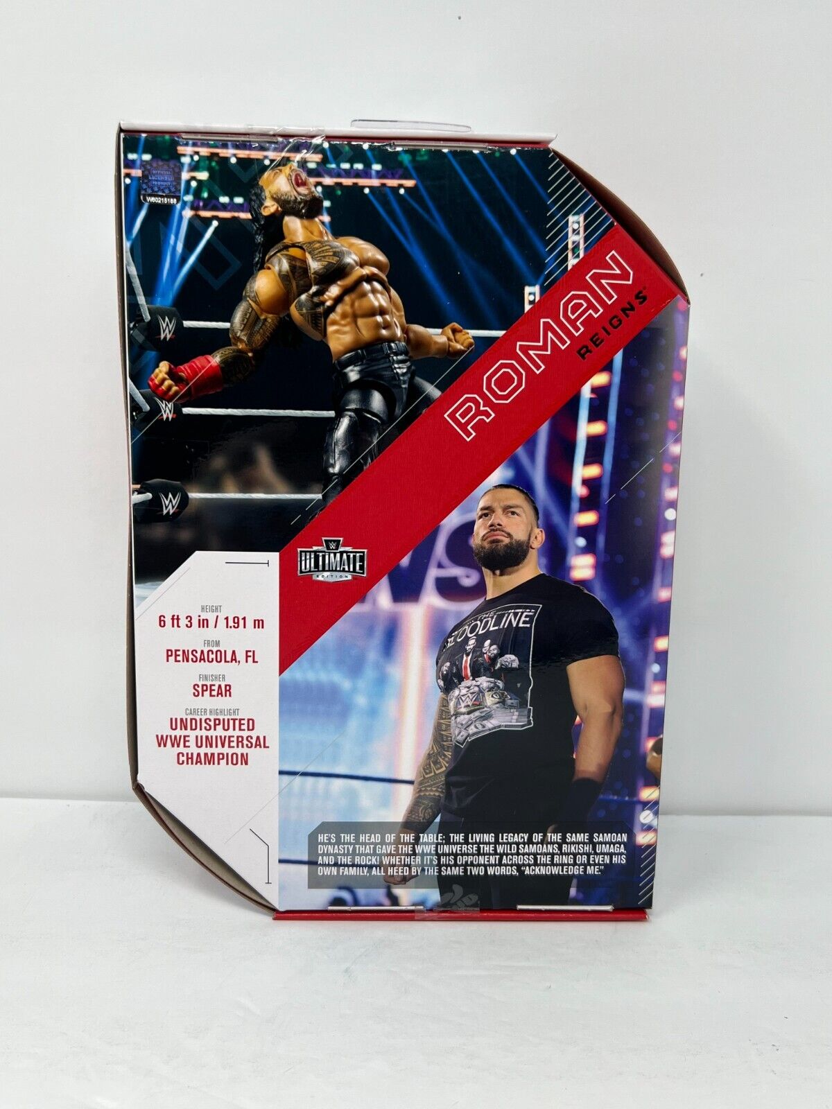 WWE Roman Reigns Ultimate Edition Mattel Action Figure Universal Champion Mattel Toys