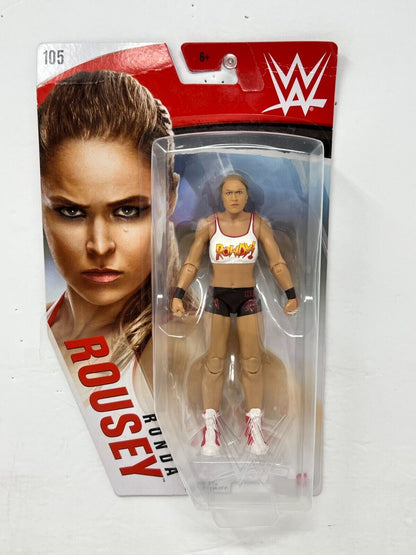 WWE Ronda Rousey Series 105 Basic Action Figure Mattel New Sealed