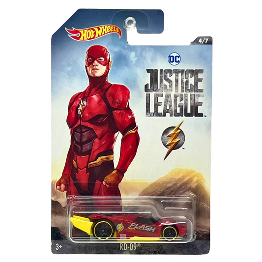 Hot Wheels DC Justice League The Flash RD-09 1:64 Diecast