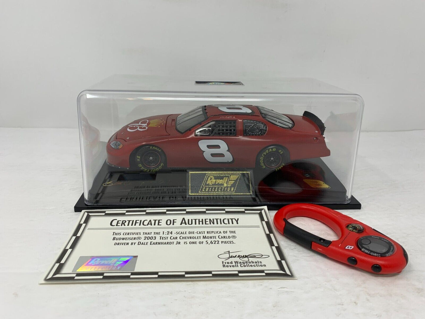 Revell Nascar #8 Dale Earnhardt Jr. Budweiser Test Car Chevy 1:24 Diecast