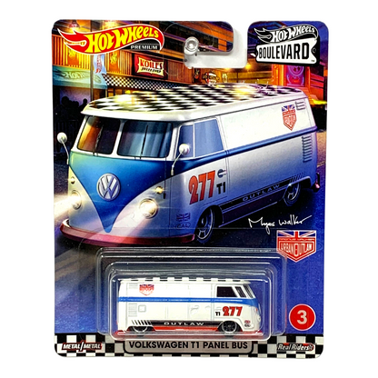 Hot Wheels Premium Boulevard Volkswagen T1 Panel Bus 1:64 Diecast