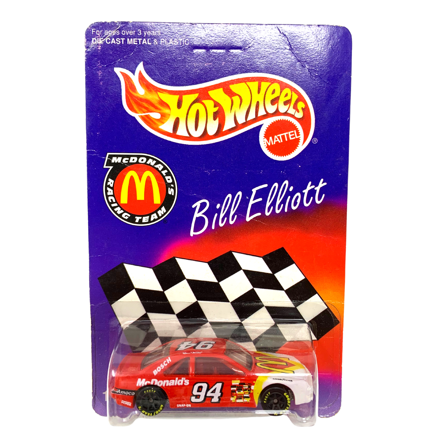 Hot Wheels McDonald's Racing Team #94 Bill Elliott 1:64 Diecast