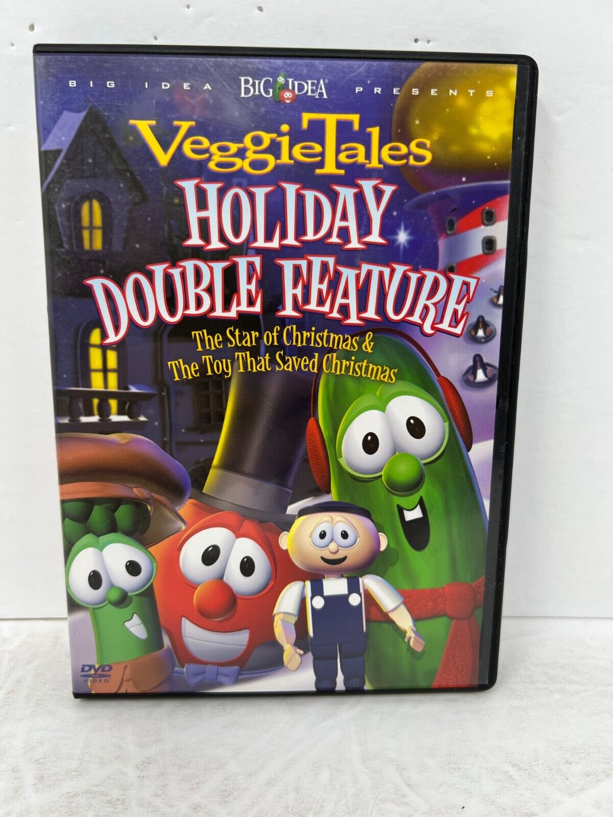 VeggieTales Holiday Double Feature (DVD, 2004) Religious Good Condition!!!