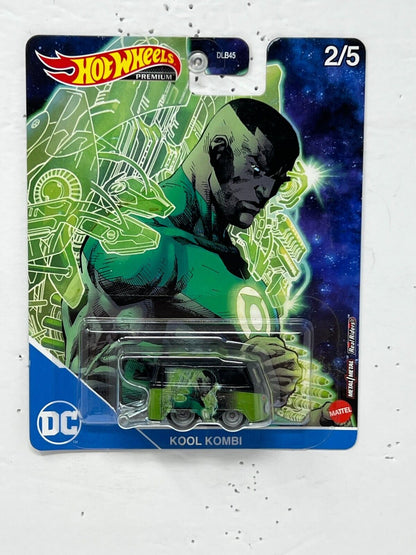 Hot Wheels Premium Green Lantern Kool Kombi POP Culture 1:64 Diecast