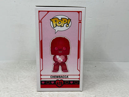 Funko Pop! Star Wars #419 Chewbacca Bobble-Head Valentine's Day Pink