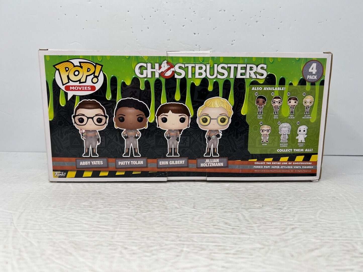 Funko Pop! Movies Ghostbusters HMV Exclusive 4-Pack Vinyl Figures Vaulted