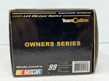 Team Caliber Owners Nascar #99 Carl Edwards AAA 2005 Ford Taurus 1:24 Diecast