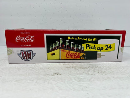 M2 Machines Coca-Cola 1957 Dodge COE & 1966 Dodge Charger 383 1:64 Diecast