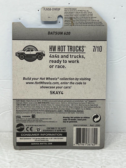 Hot Wheels HW Hot Trucks Datsun 620 JDM 1:64 Diecast Black