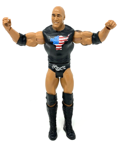 WWE The Rock Basic Series 86  Wrestling Action Figure