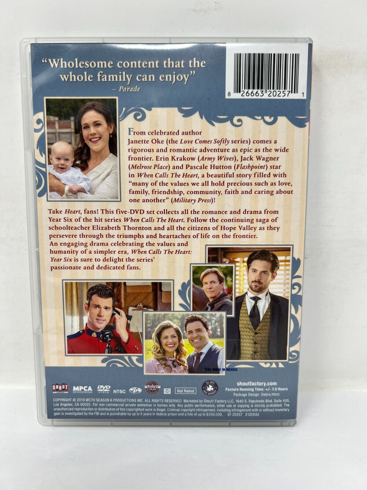 When Calls the Heart 5-Movie Collection - Year 6 (DVD, 2019) Good Condition!!!