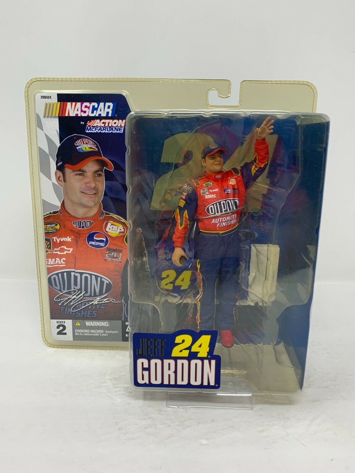 McFarlane Action Nascar Jeff Gordon # 24 Series 2 Figurine