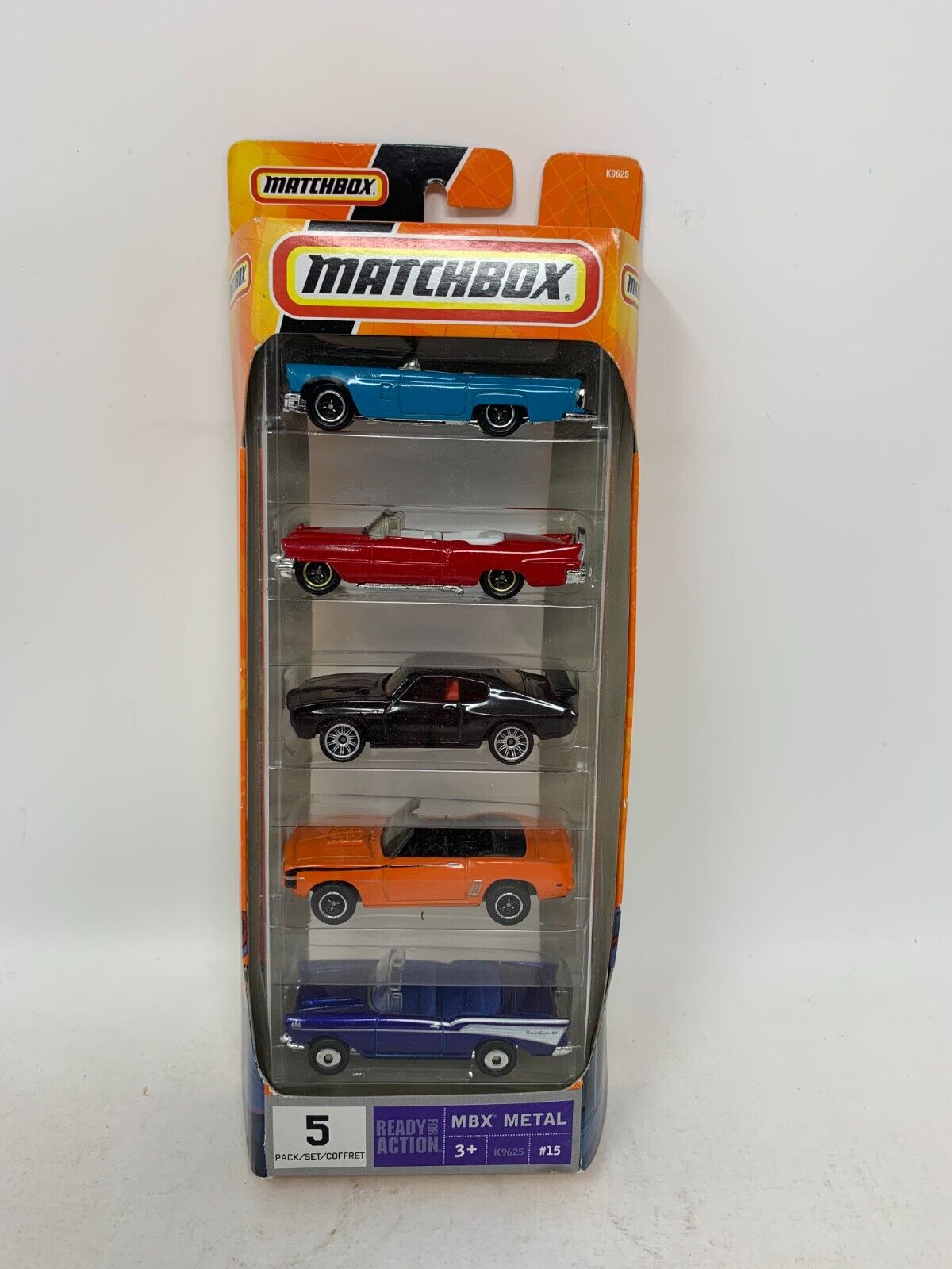 Matchbox 2007 MBX Metal Ready For Action 5-Pack 1:64 Diecast