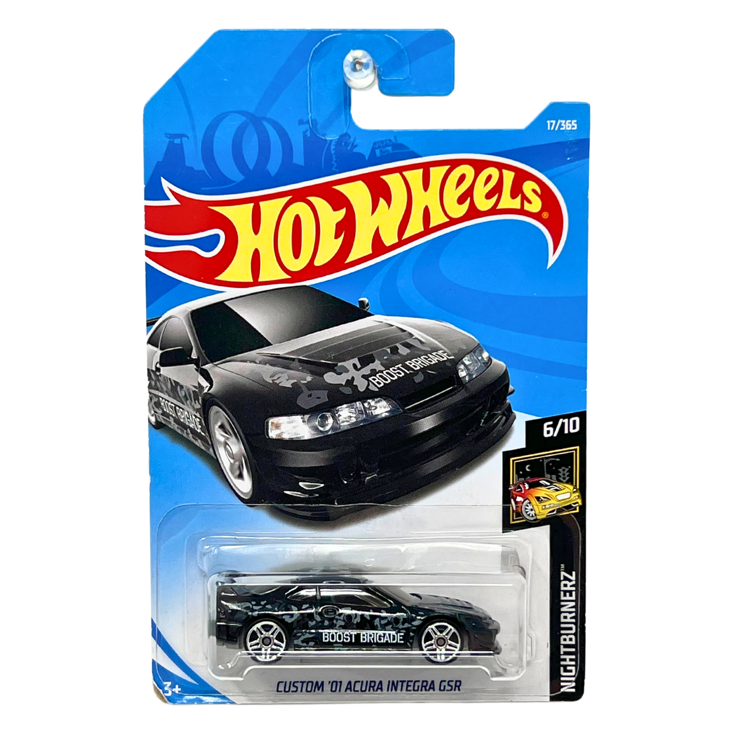 Hot Wheels Nightburnerz Custom '01 Acura Integra GSR JDM 1:64 Diecast