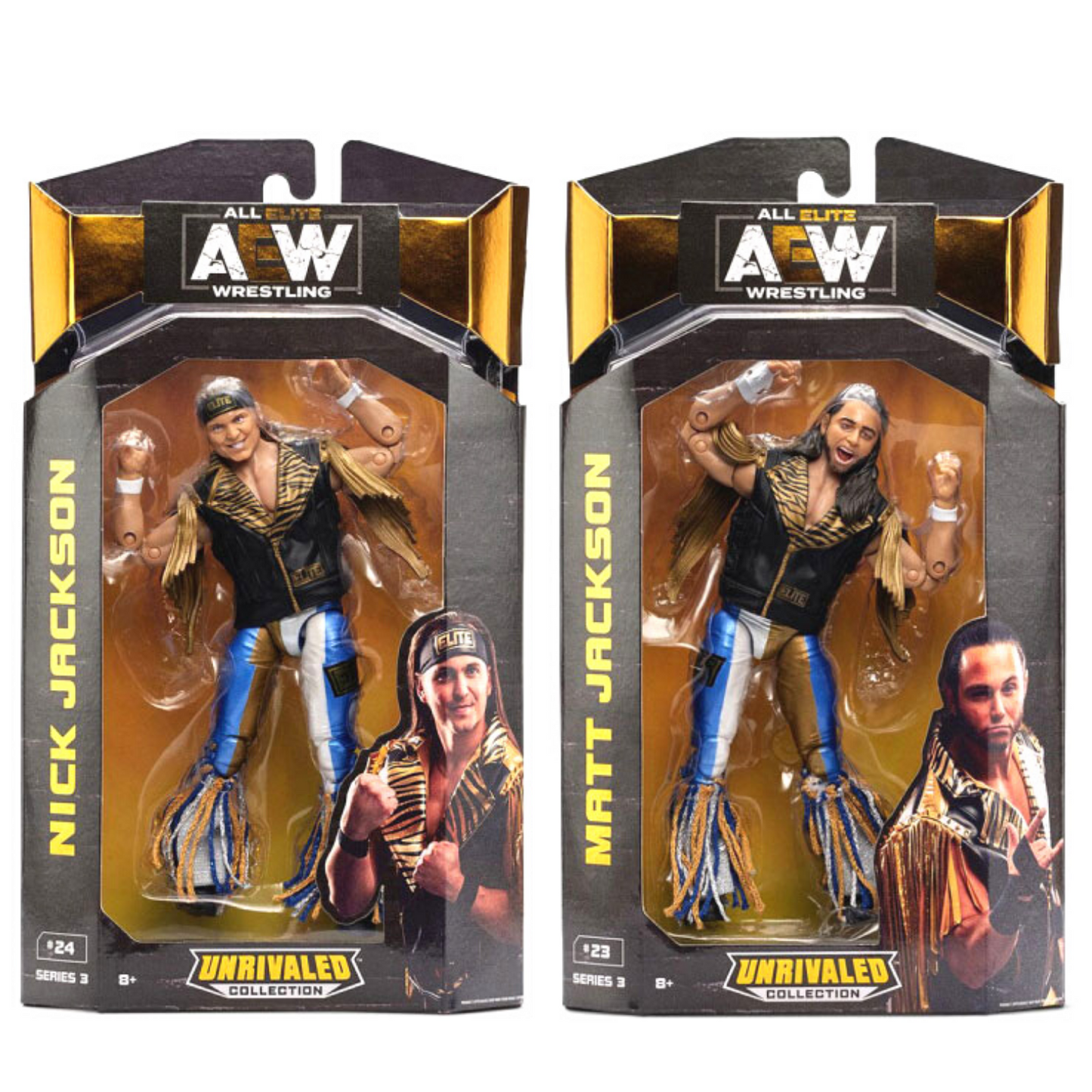 AEW The Young Bucks Series 3 Jazwares Wrestling Action Figure