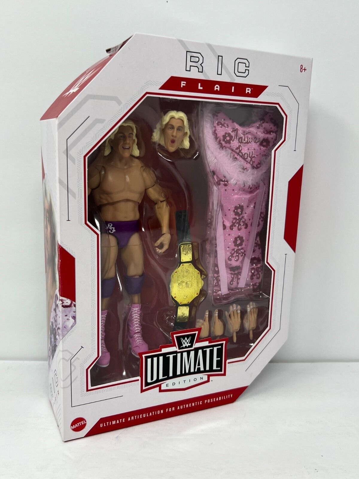 WWE Ric Flair Ultimate Edition Series 9 Mattel Action Figure with Belt Mattel Toys