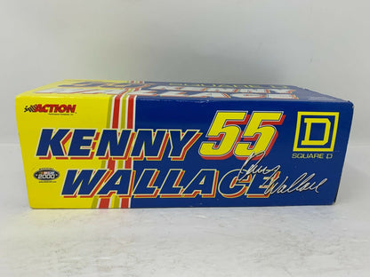 Action Nascar Kenny Wallace #55 Square D Chevy Monte Carlo BANK 1:24 Diecast