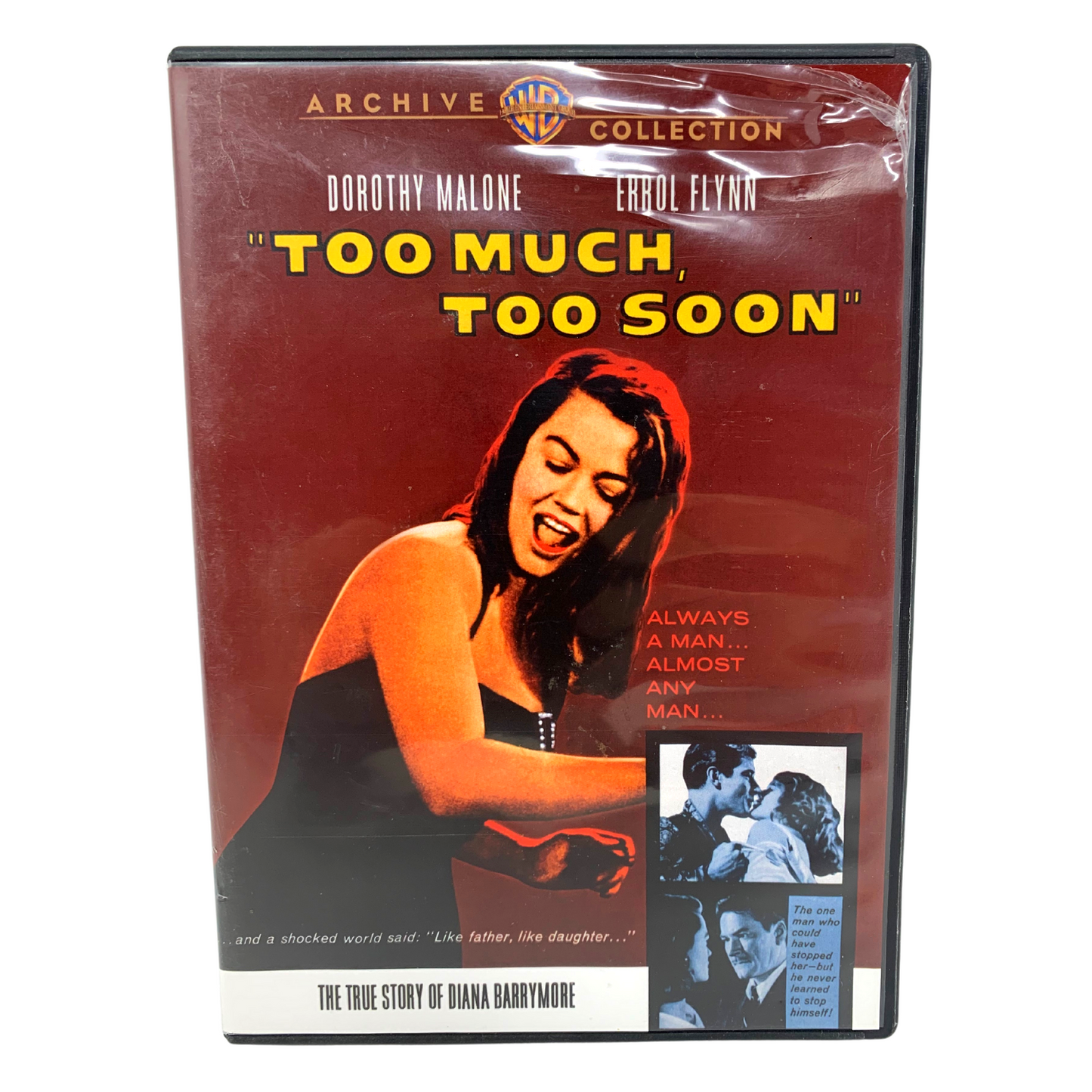 Too Much, Too Soon (DVD, 2010) Dorothy Malone Drama Movie Good Condition!!!