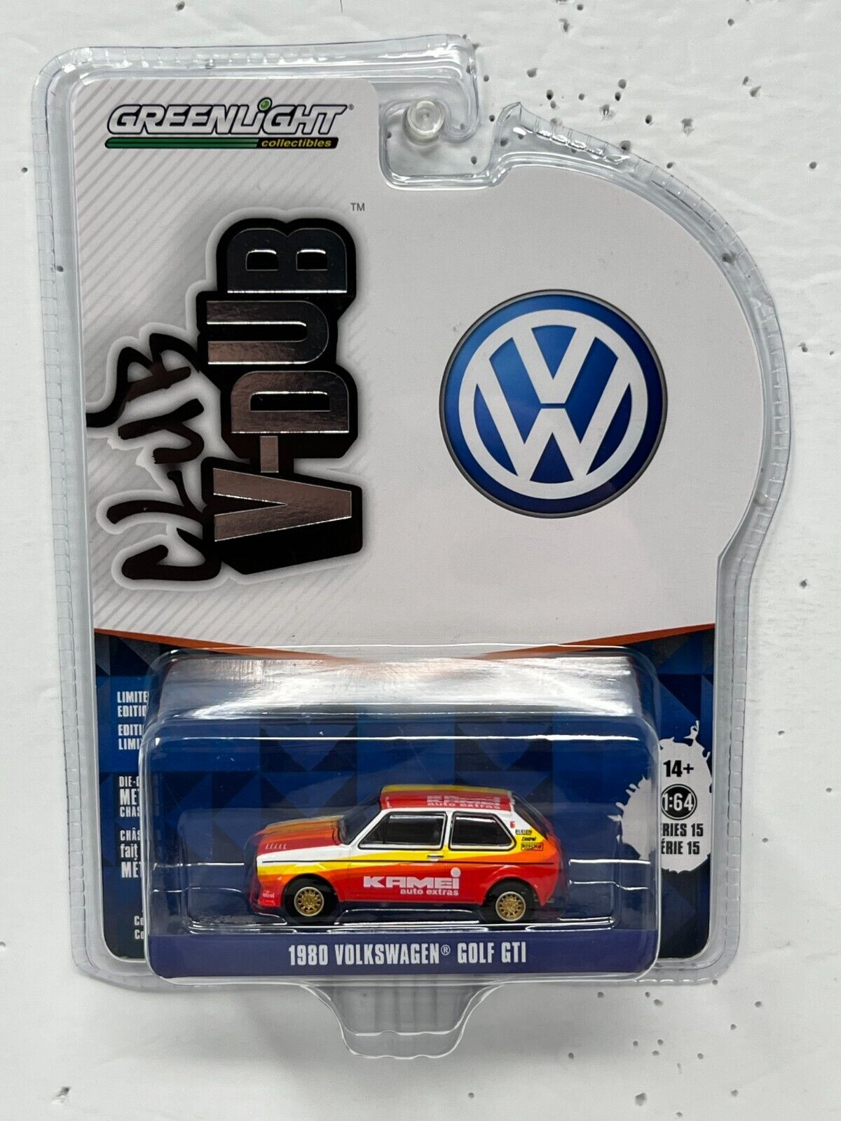 Greenlight Club V-Dub 1980 Volkswagen Golf GTI 1:64 Diecast