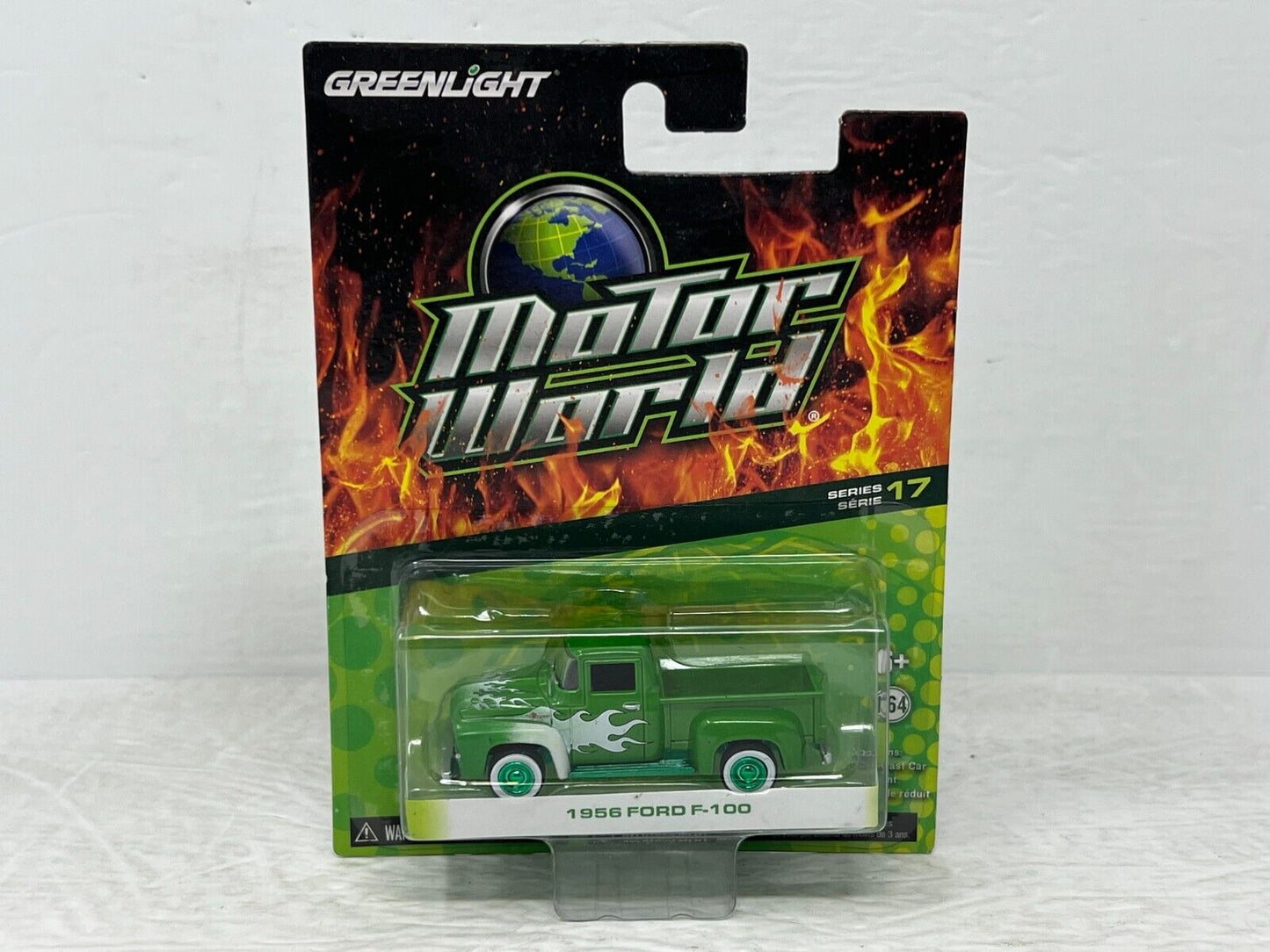 Greenlight Motor World 1956 Ford F-100 Green Machine 1:64 Diecast