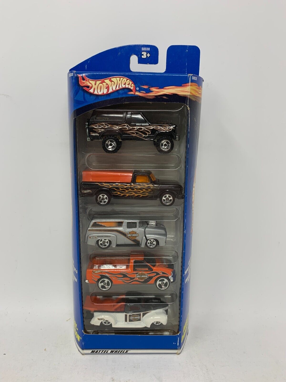 Hot Wheels 2000 Harley Davidson 5-Pack 1:64 Diecast