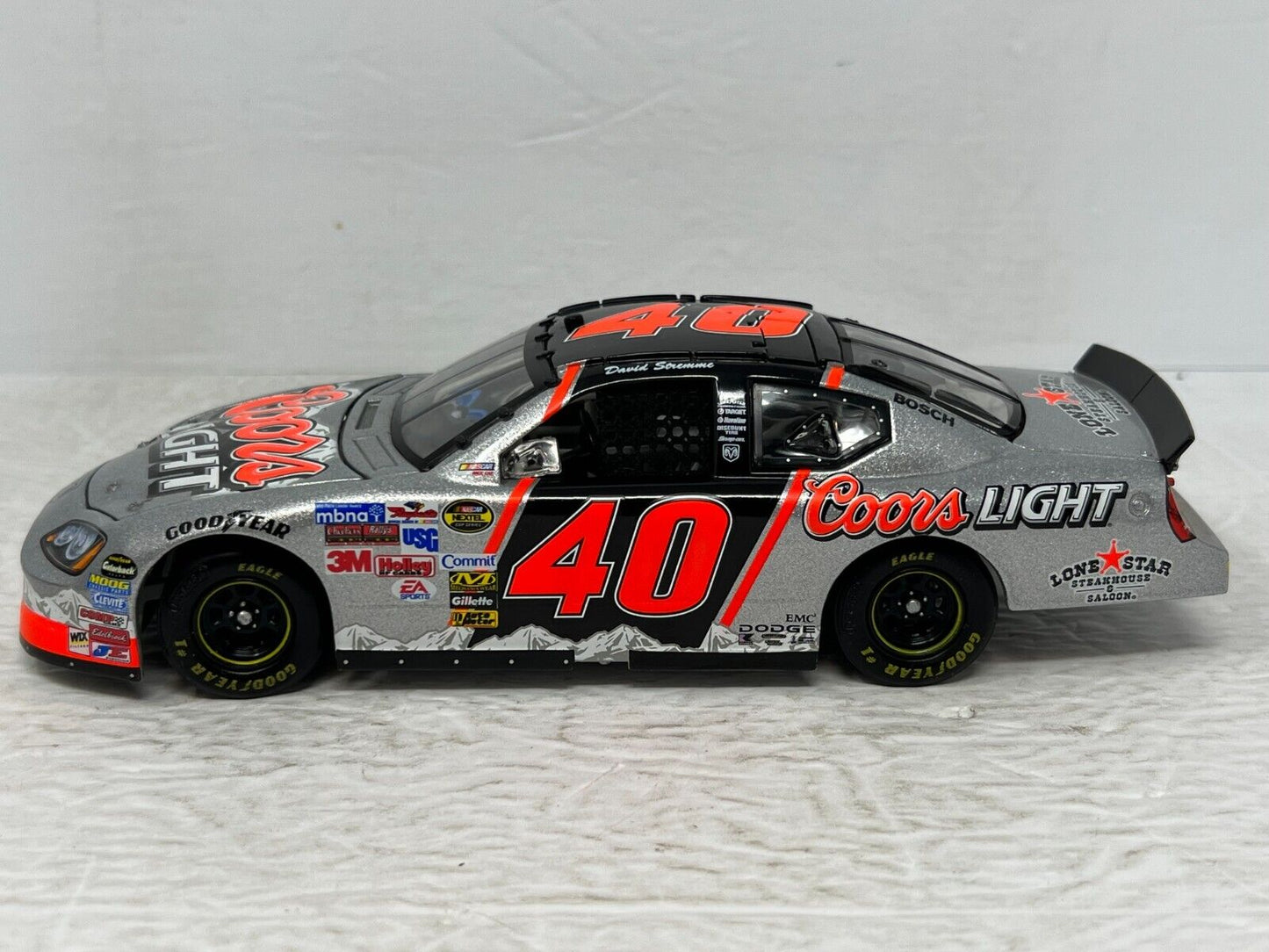 Action Nascar #40 David Stremme Coors Light 2006 Charger 1:24 Diecast