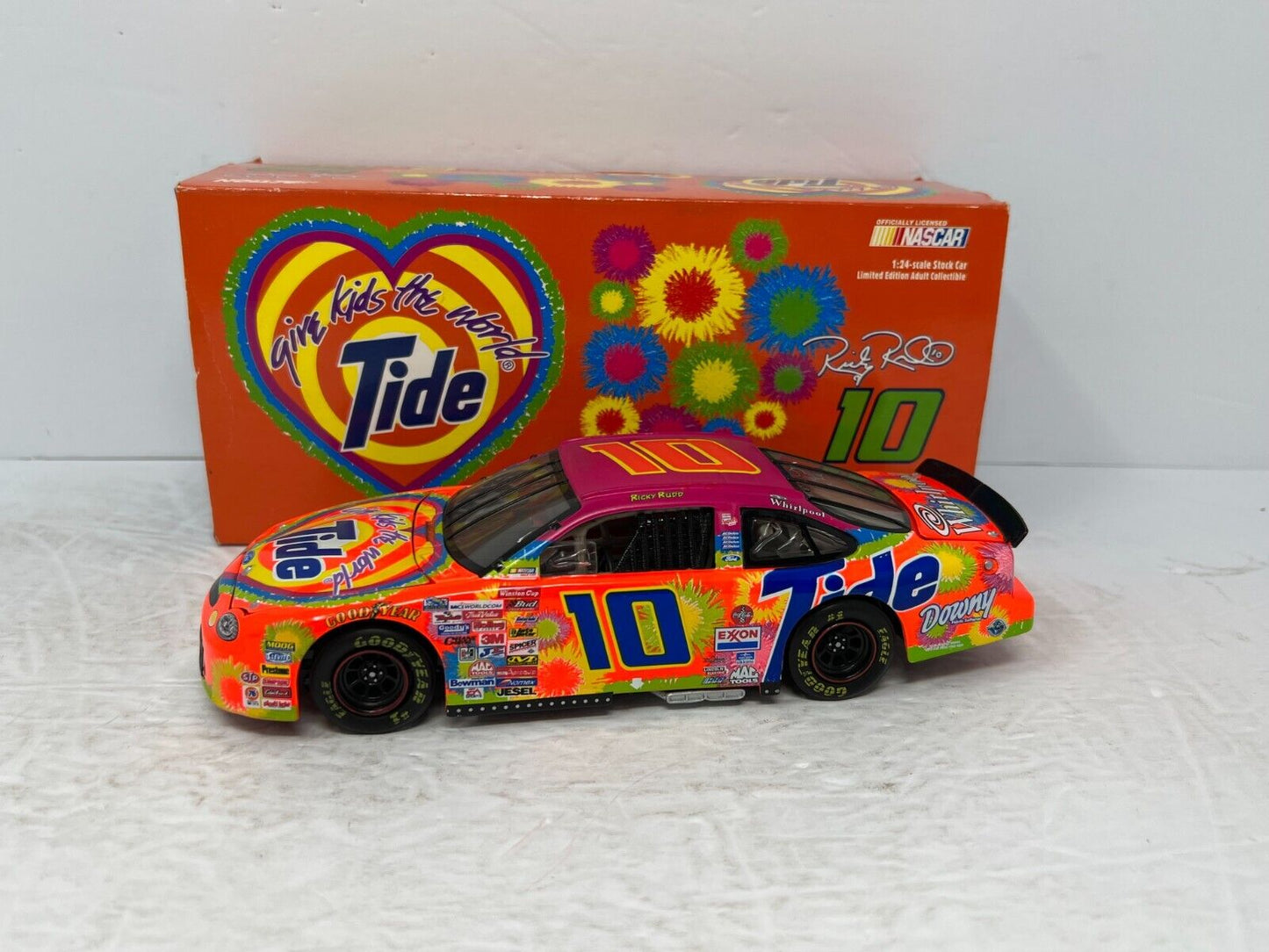 Action Nascar #10 Ricky Rudd Tide Give Kids The World 1999 Taurus 1:24 Diecast