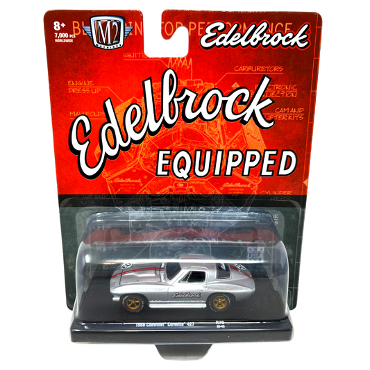 M2 Machines Edelbrock Equipped 1966 Chevrolet Corvette 427 R70 1:64 Diecast